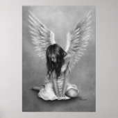 Heartbroken Angel-Poster Poster (Voorkant)