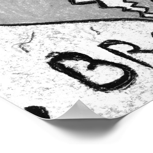 HeartBroken-Poster Poster (Hoek)