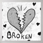 HeartBroken-Poster Poster (Voorkant)