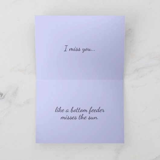 Heartbroken "Verkoop" de aangepaste tekst van de b Kaart (Binnen)