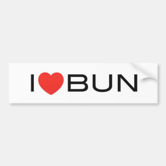 HeartBun Bumpersticker