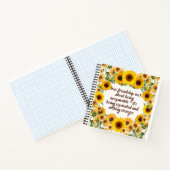 Heartfelt Bestie Quote Spiral Notebook Notitieboek (Binnen)