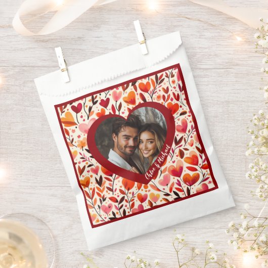 Heartfelt Blooms Wedding Bedankzakje (Geknipt)