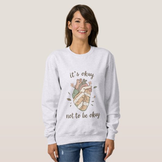 Heartfelt Comfort Crewneck Sweatshirt (Voorkant volledig)