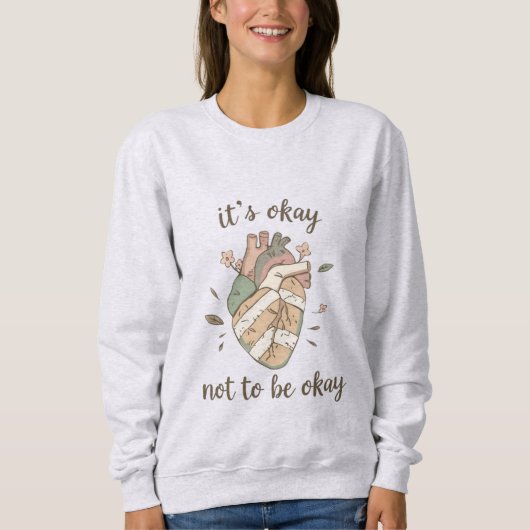 Heartfelt Comfort Crewneck Sweatshirt (Voorkant)