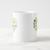 Heartfelt Floral I Grote Koffiekop (Voorkant)