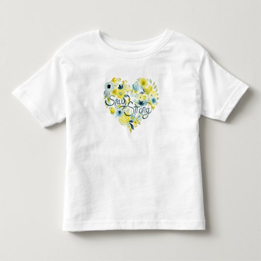 Heartfelt Floral I Kinder Shirts (Voorkant)