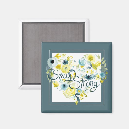 Heartfelt Floral I Magneet (Voorkant / Achterkant)