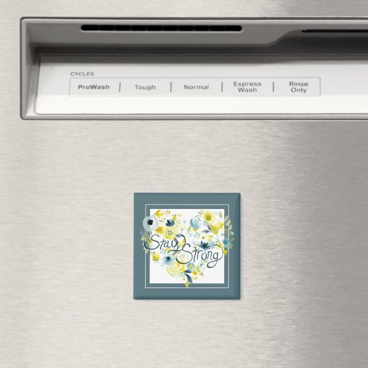 Heartfelt Floral I Magneet (Insitu (Vaatwasser))