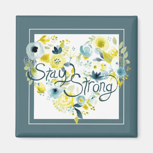 Heartfelt Floral I Magneet (Voorkant)