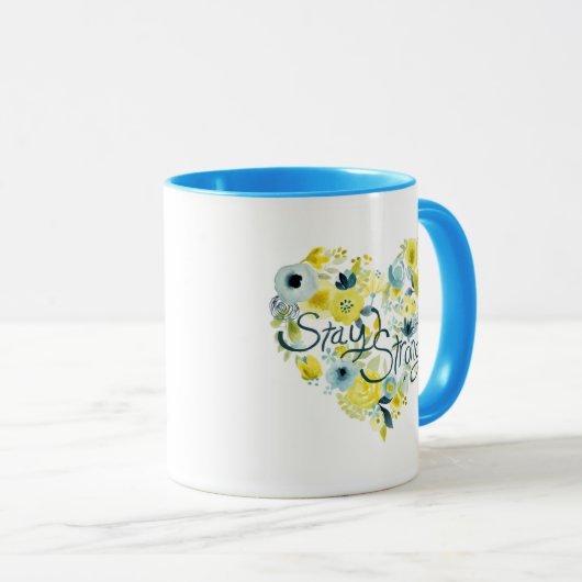 Heartfelt Floral I Mok (Voorkant rechts)