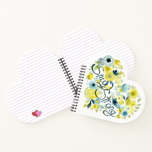 Heartfelt Floral I Notitieboek (Binnen)