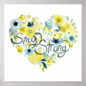 Heartfelt Floral I Poster (Voorkant)