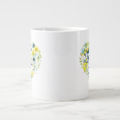 Heartfelt Floral II Grote Koffiekop (Voorkant)