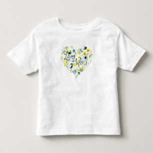 Heartfelt Floral II Kinder Shirts