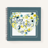 Heartfelt Floral II Notitieboek (Voorkant)