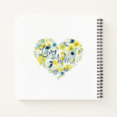 Heartfelt Floral II Notitieboek (Achterkant)