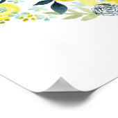 Heartfelt Floral II Poster (Hoek)