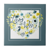 Heartfelt Floral II Tegeltje (Voorkant)