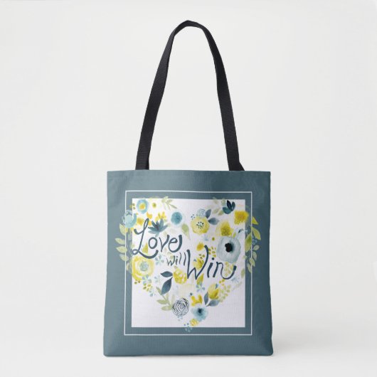 Heartfelt Floral II Tote Bag (Voorkant)