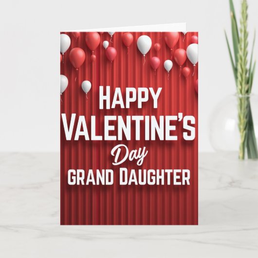 Heartfelt Granddaughter Card Kaart (Voorkant)