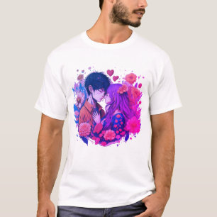 Heartfelt Harmony: Love Couple Special Moment Desi T-shirt