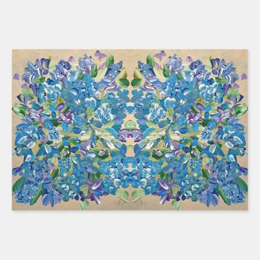 Heartfelt Hydrangea Wrapping Paper (Voorkant 2)