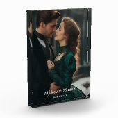 Heartfelt In Loving Memory Custom Photo Block Fotoblokken (Links)