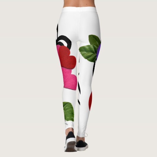 "Heartfelt"-Leggings Leggings (Achterkant)