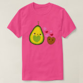 Heartfelt Love Avocado T-shirt (Design voorkant)