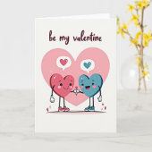 Heartfelt Love Pattern Card Kaart (Gele Bloem)