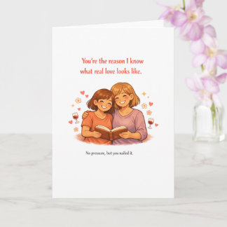 Heartfelt Mother's Day Card – Real Love Nailed It Kaart