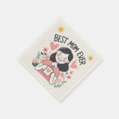 Heartfelt Mother's Day Design voor servetten (Hoek)