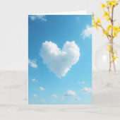 Heartfelt Sky Heart Card Kaart (Gele Bloem)