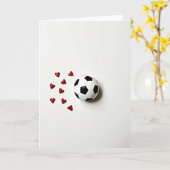 Heartfelt Soccer Card Kaart (Gele Bloem)
