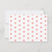 Heartfelt Thank You Card with Pink Daisy Bedankkaart (Achterkant)