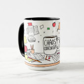 Heartfelt Thank You My Best Teacher Modern Script Mok (Voorkant links)