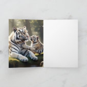 Heartfelt Tiger Moments – Greeting Card Kaart (Binnen)