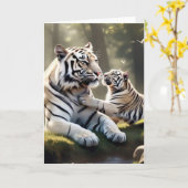 Heartfelt Tiger Moments – Greeting Card Kaart (Gele Bloem)
