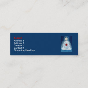 "Heartfelt Verlichting" Mini Visitekaartje