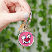 Heartfelt Westies Sleutelhanger (Hand)