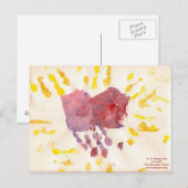 "HeartGlow" door Raegan Aria Briefkaart (Voorkant / Achterkant)