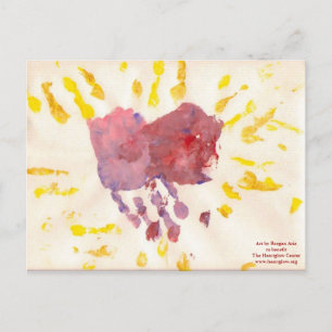 "HeartGlow" door Raegan Aria Briefkaart