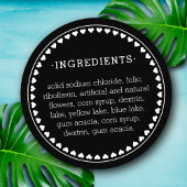 Hearth Pattern Ingredients Product Label Stickers