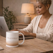 Hearth Stitch Lines Classic Mug, 11 oz Koffiemok