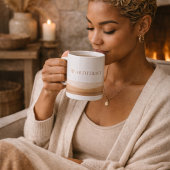 Hearth Stitch Lines Classic Mug, 11 oz Koffiemok