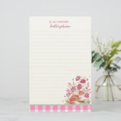 Hearthlight Notes A Little Love Romantic Winter Briefpapier (Staand voorkant)