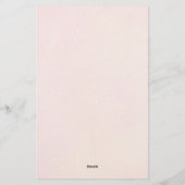 Hearthlight Notes A Little Love Romantic Winter Briefpapier (Achterkant)