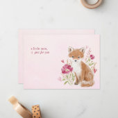 Hearthlight Notes A Little Love Romantic Winter Notitiekaartje (Voorkant / Achterkant in situ)