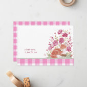 Hearthlight Notes A Little Love Romantic Winter Notitiekaartje (Voorkant / Achterkant in situ)